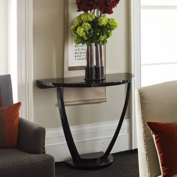 Semicircular table &#8211; beautiful suggestions for your home!