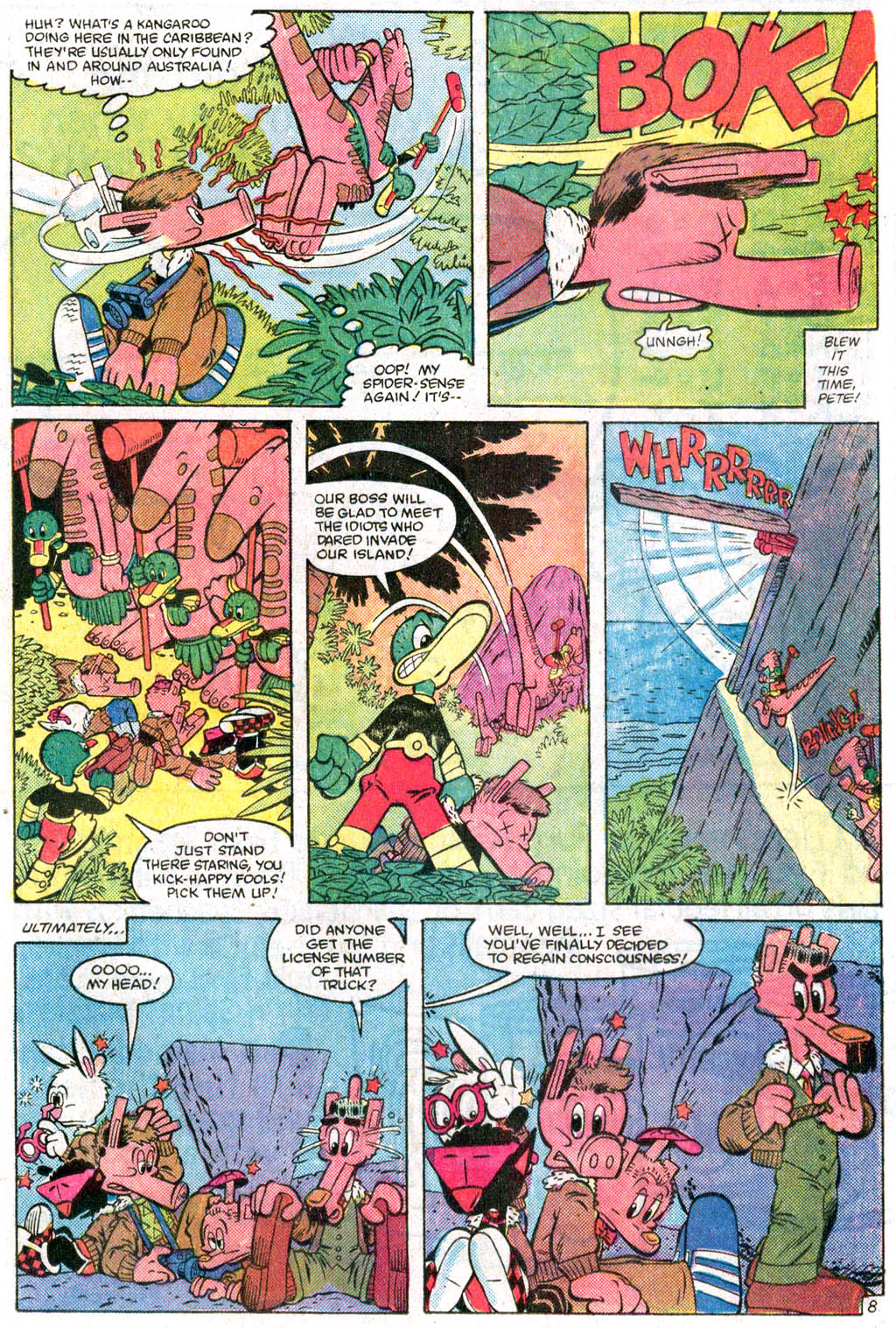 Read online Peter Porker, The Spectacular Spider-Ham comic -  Issue #1 - 9
