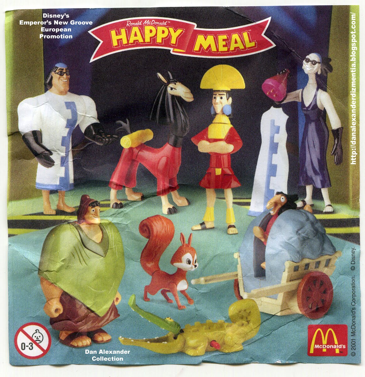 Bucky And The Emperor's New Groove At McDonald's.