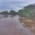 REGIÃO / Após chuva Rio do Peixe em Pintadas transborda