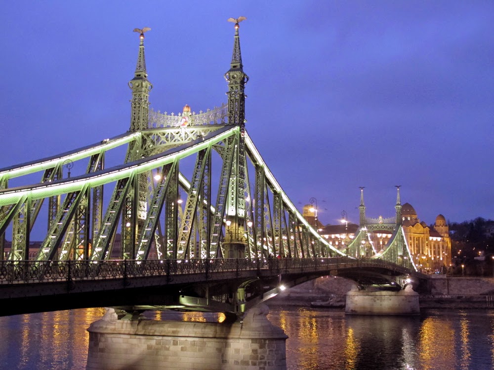 Beautiful Budapest bridge