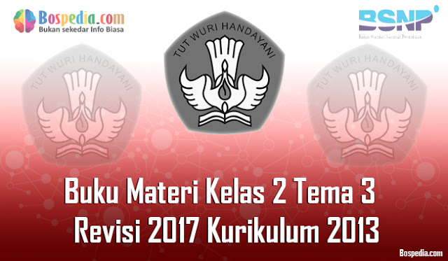 Buku Materi Tematik Kelas 2 Tema 3 Revisi 2017 Kurikulum 2013