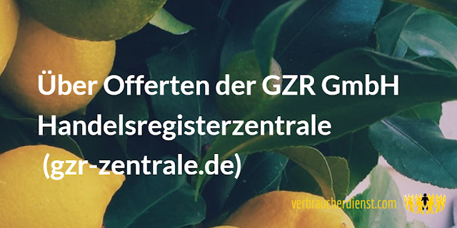 Titel: GZR GmbH – Handelsregisterzentrale (gzr-zentrale.de)
