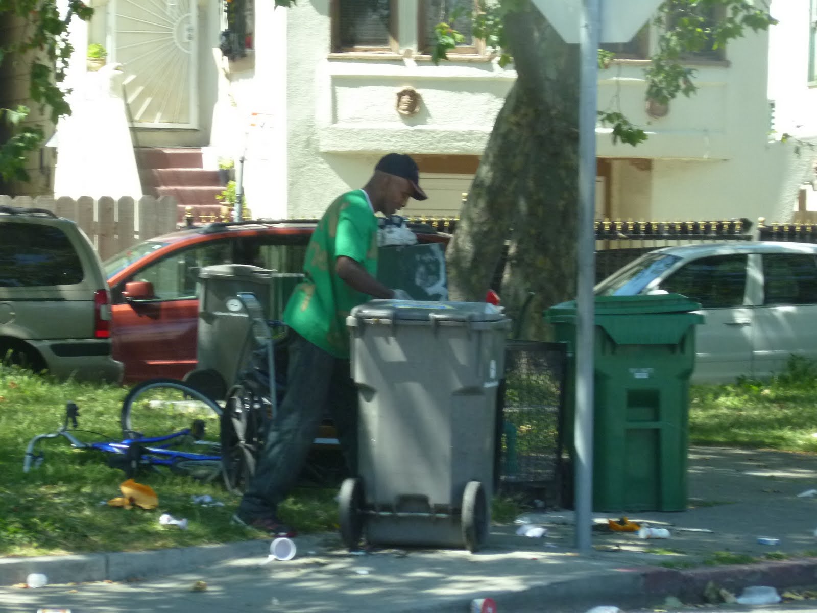 A Better Alliance A Stolen Recycling Bin Gets Dumped