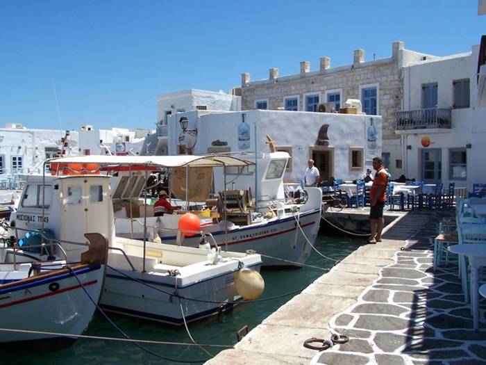 Probably the most typical of the Greek islands and a convenient base for island hoping around the Cyclades due to its excellent ferry connections. The beaches, the nightlife and the accomodation choice are all above average and many holiday makers return year after year. Parikia with its lovely old town is the capital and the port of Paros, but most nightlife is concentrated in piqturesque Naousa. Regular international windsurfing competitions are held at noisy Chrysi Akti beach but you can easily find quiet and isolated beaches if all you want is to relax and enjoy the blue waters. And if really quiet holidays are more up your street, Antiparos is the tiny and alternative neighbour just minutes away on a local boat.