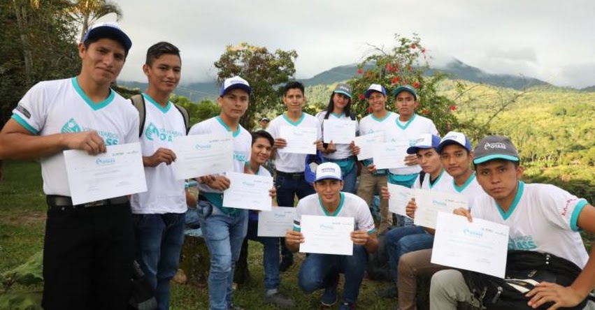 Jóvenes de Programa Beca 18 integran voluntariado que promueve Emapa San Martín y OTASS Jóvenes de Programa Beca 18 integran voluntariado que promueve Emapa San Martín y OTASS