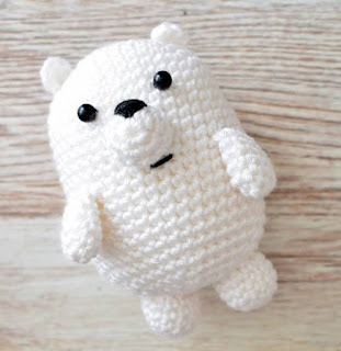 PATRON GRATIS OSO POLAR AMIGURUMI 38770 PATRON GRATIS OSO POLAR AMIGURUMI 38770