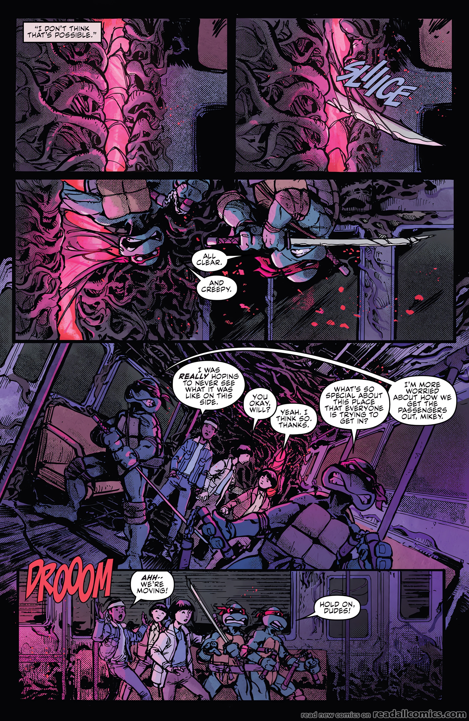 Teenage Mutant Ninja Turtles x Stranger Things chapter 3 page 14
