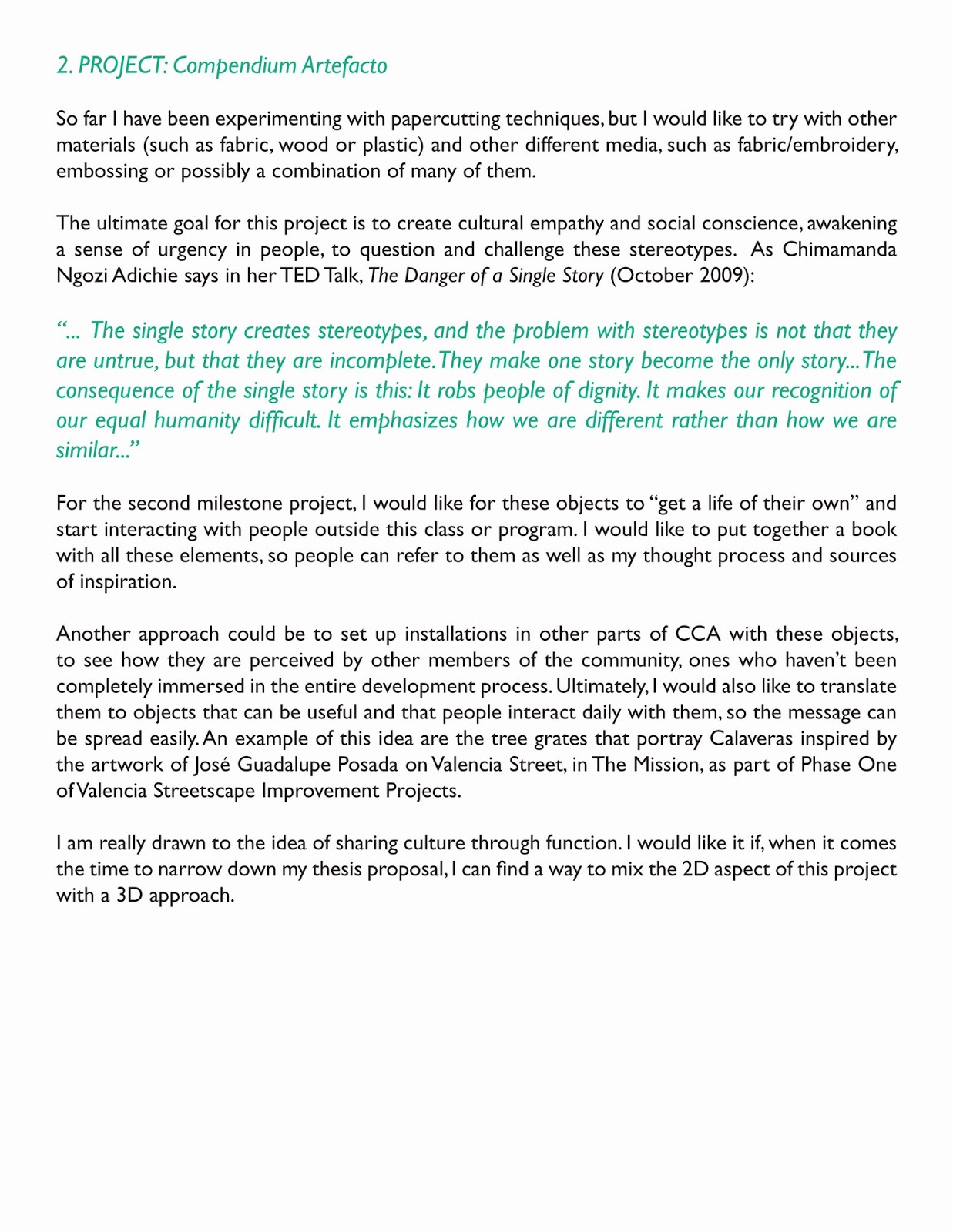 Thesis proposal structure image