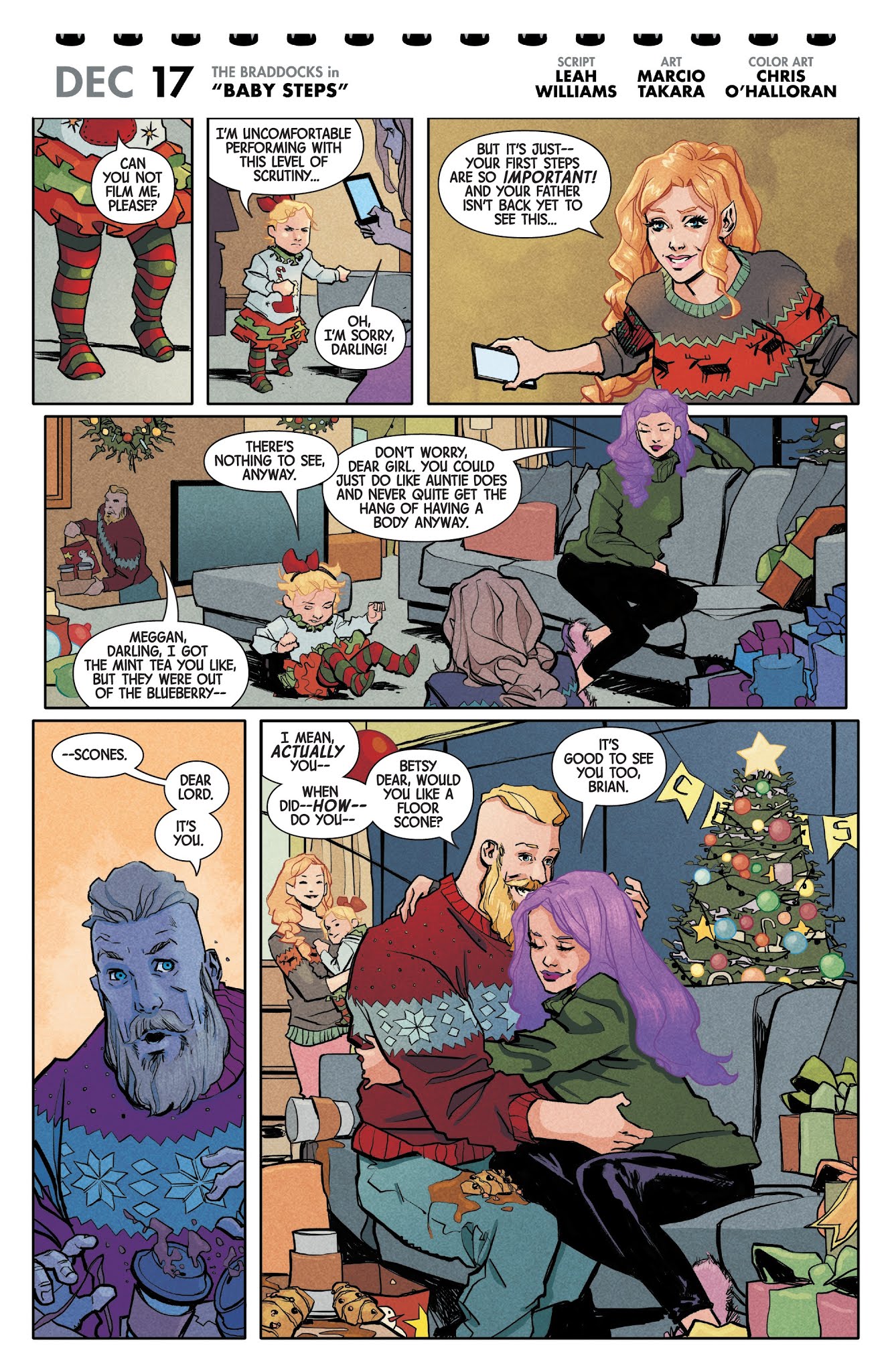 Read online Merry X-Men Holiday Special comic -  Issue # Full - 19