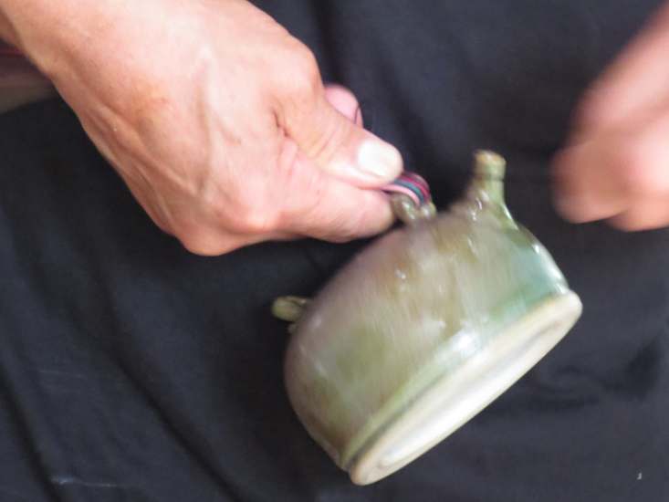 Gaya Ceramic Arts Center Fong Choo at Gaya CAC (glaze firing result from small kiln)