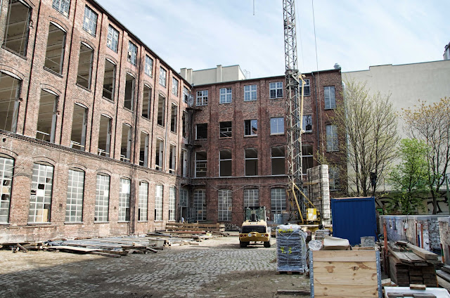 Baustelle Sanierung und Aufstockung, Neubau, Lindower Straße 21, 13347 Berlin, 23.04.2014