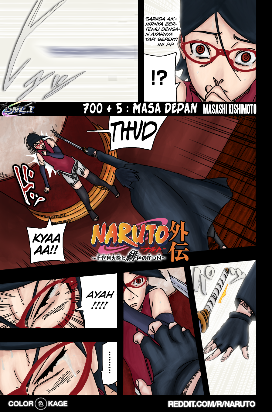 Rakyatkonoha Komik Naruto Gaiden Chapter 5 Full Color