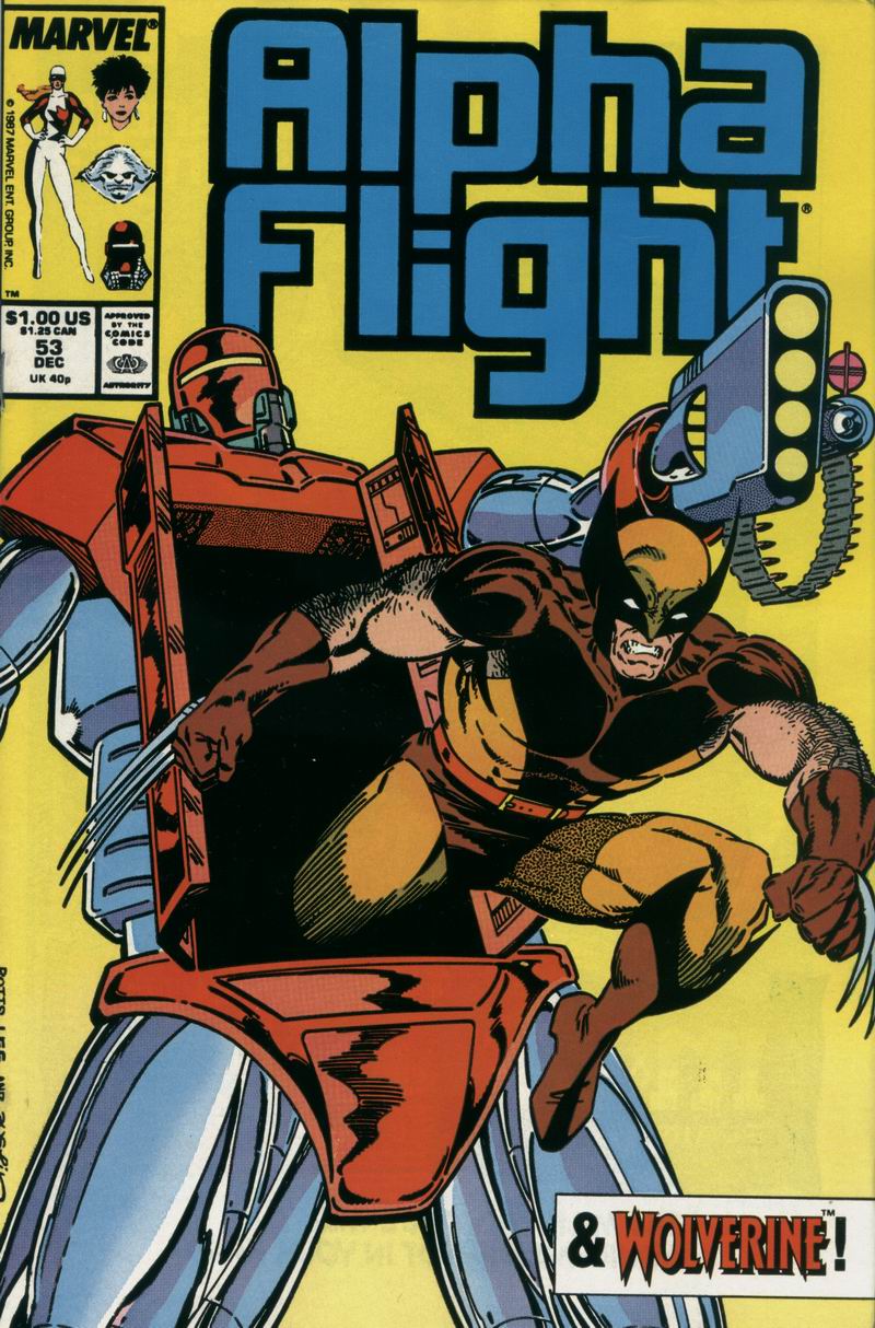 Read online Alpha Flight (1983) comic -  Issue #53 - 1