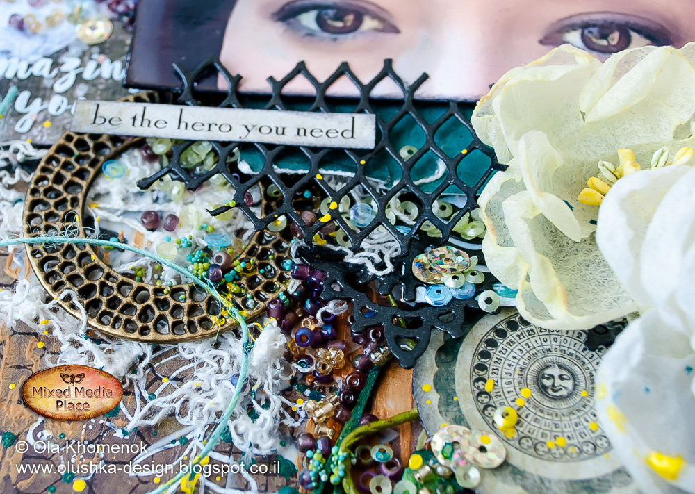 Mixed Media Place July challenge