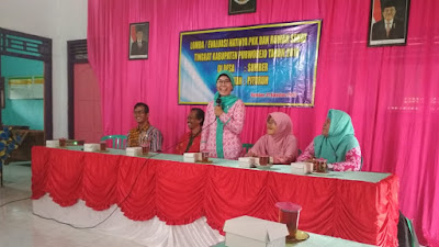Dua Desa di Kecamatan Pituruh, Mendapat Kesempatan Lomba/Evaluasi Hatinya PKK dan Rumah Sehat Tingkat Kabupaten 
