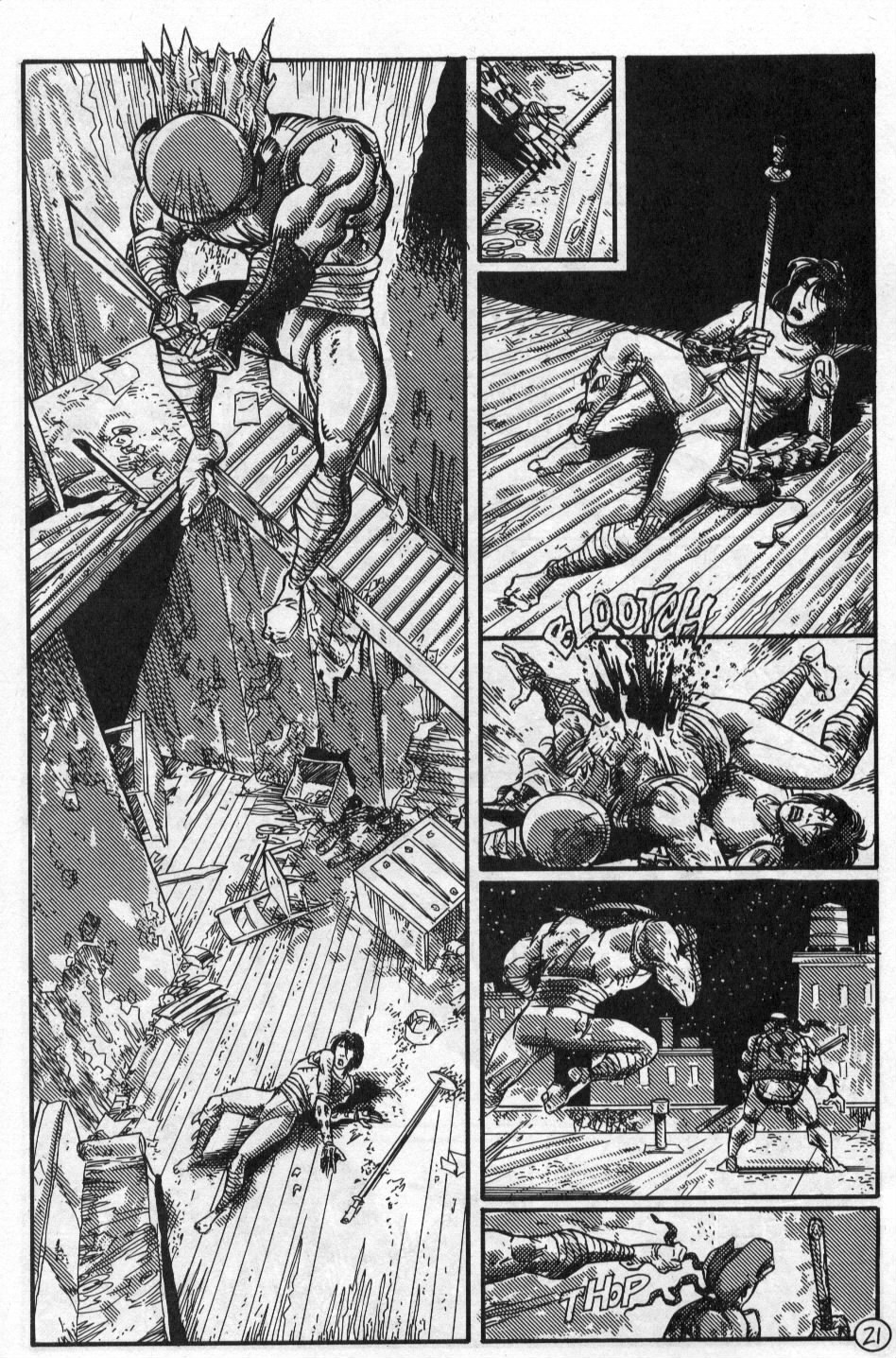 Teenage Mutant Ninja Turtles (1984) Issue #60 #60 - English 23