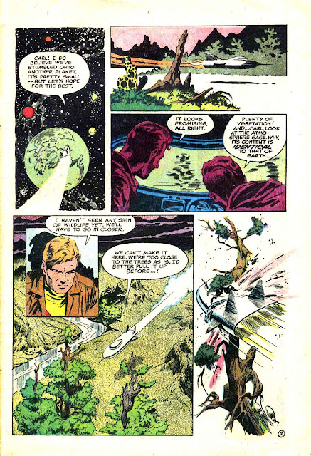 Blast Off v1 #1 harvey science fiction 1960s silver age comic book page art by Al Williamson Blast Off v1 #1 harvey science fiction 1960s silver age comic book page art by Al Williamson