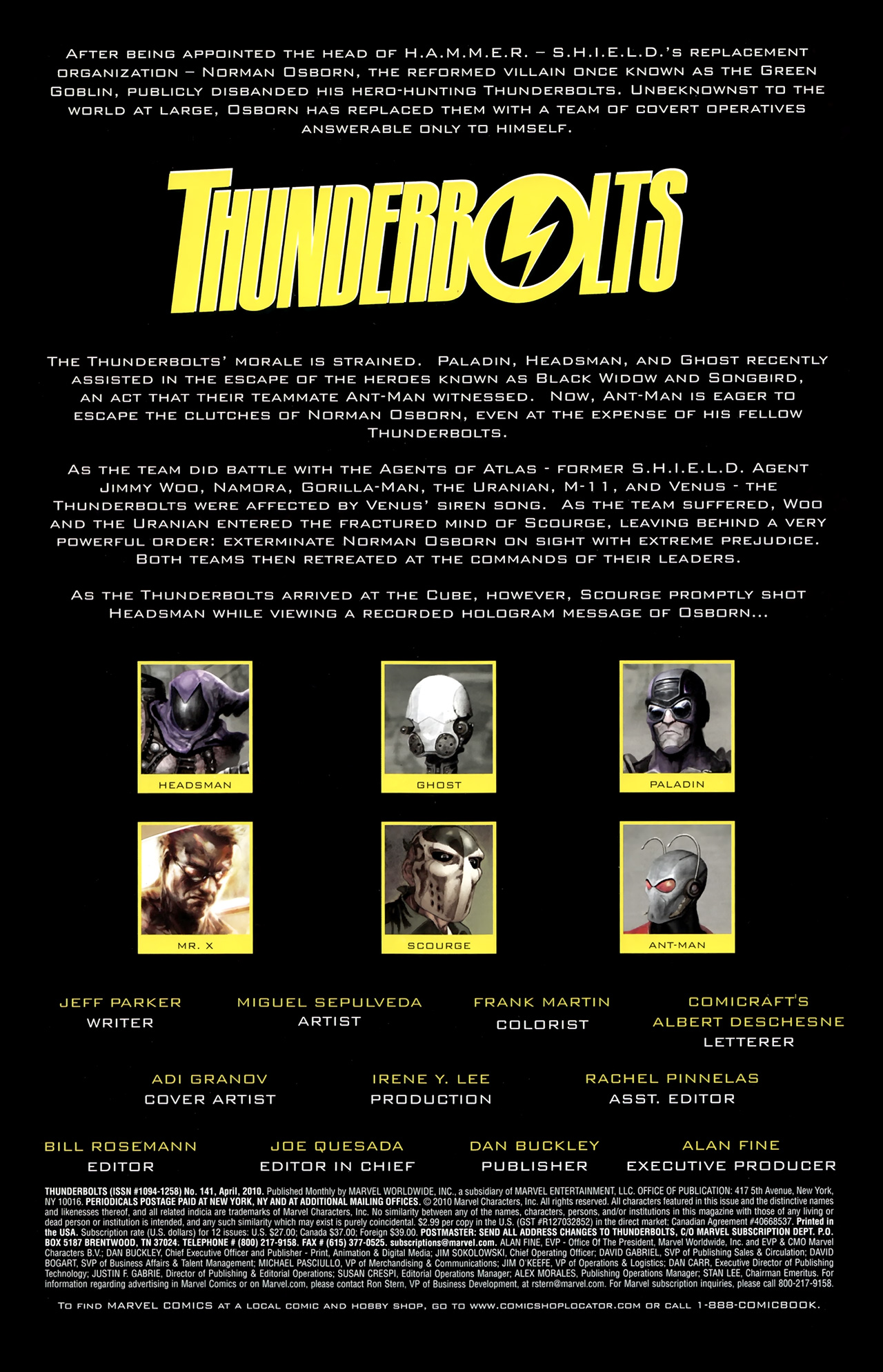Read online Thunderbolts (1997) comic -  Issue #141 - 3