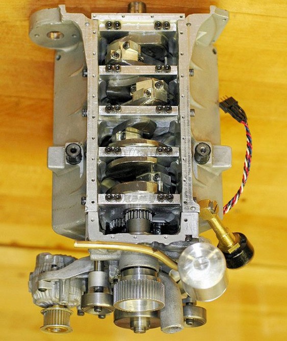 World's smallest supercharged four-stroke V8 engine now in production