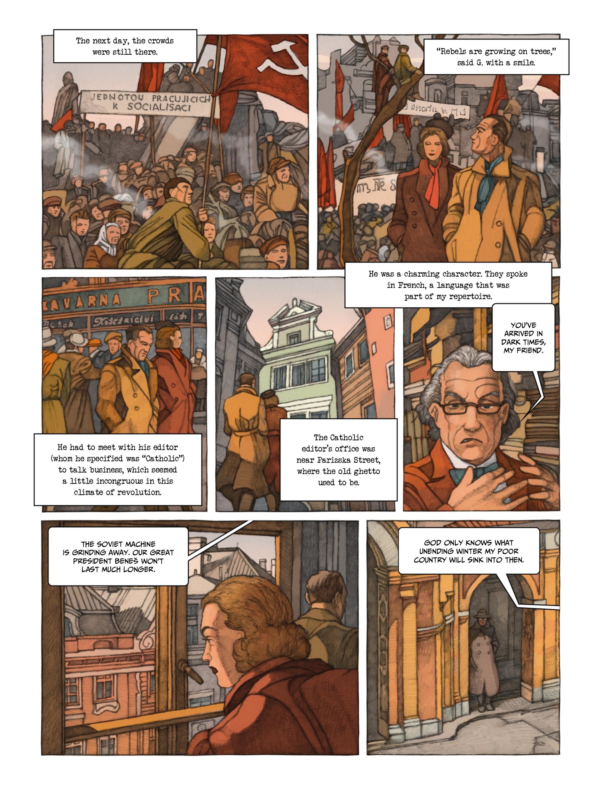 Read online The Prague Coup comic -  Issue # TPB - 77