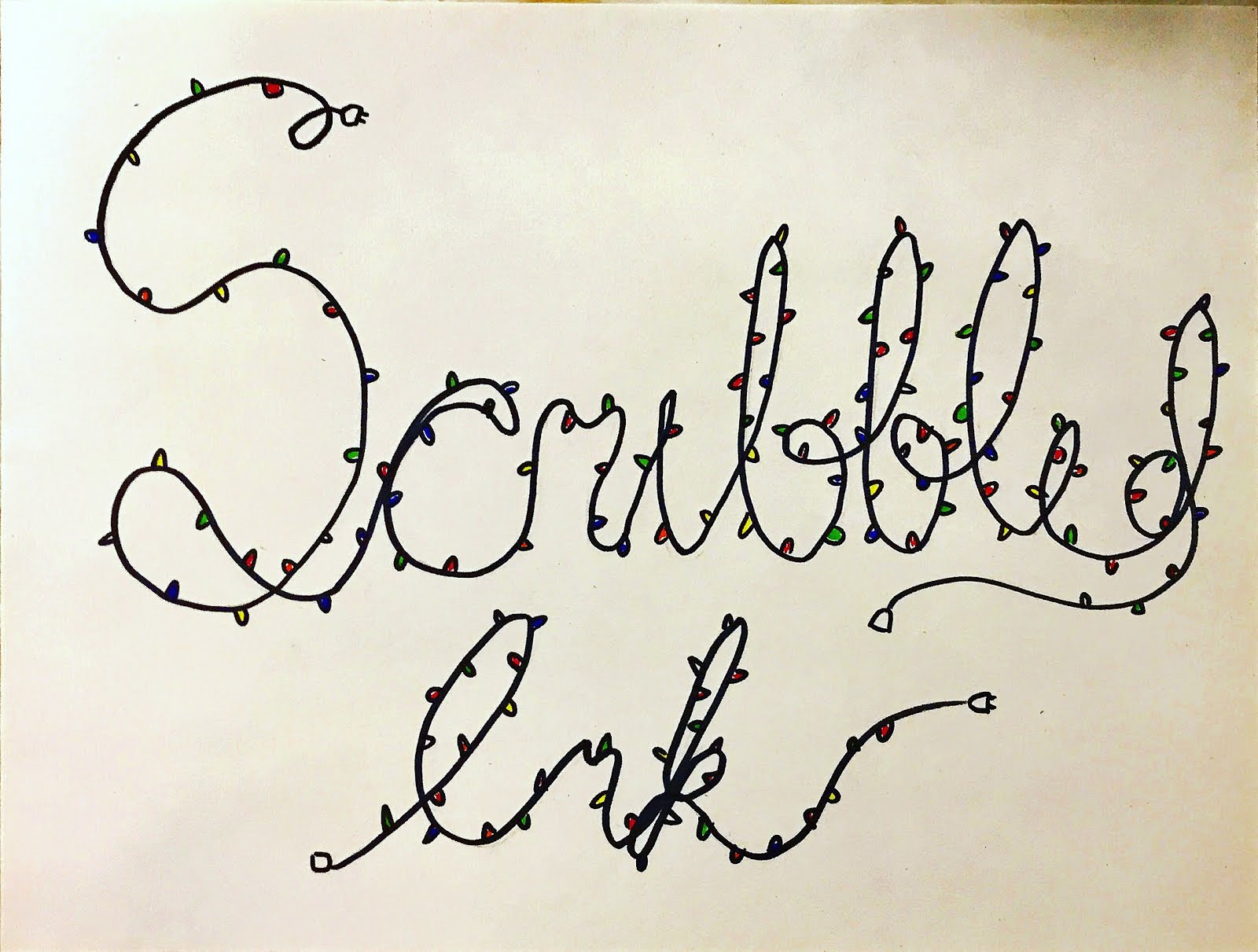 Scribbled Ink
