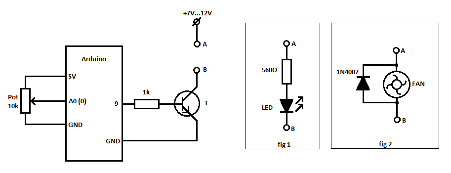 Переменный резистор на схеме. Arduino и потенциометр принципиальная схема. Схема подключения потенциометра и светодиода. Потенциометр ардуино схема. Потенциометр вентилятор ардуино.