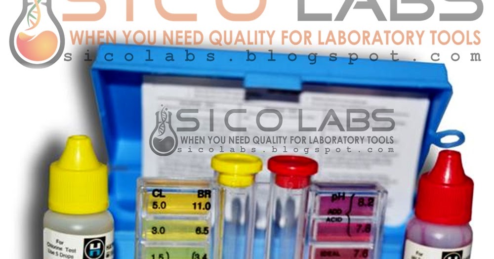 SICO LABS Test Kit Chlorine dan pH merk Hayward Toko online