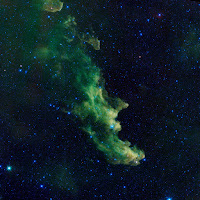 Witch Head Nebula in Infrared
