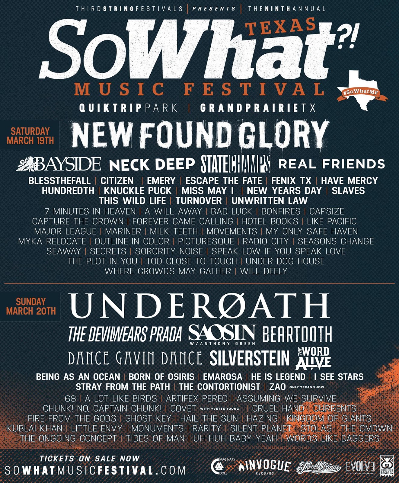 The Music Obsession New Acts Announced for the So What?! Festival