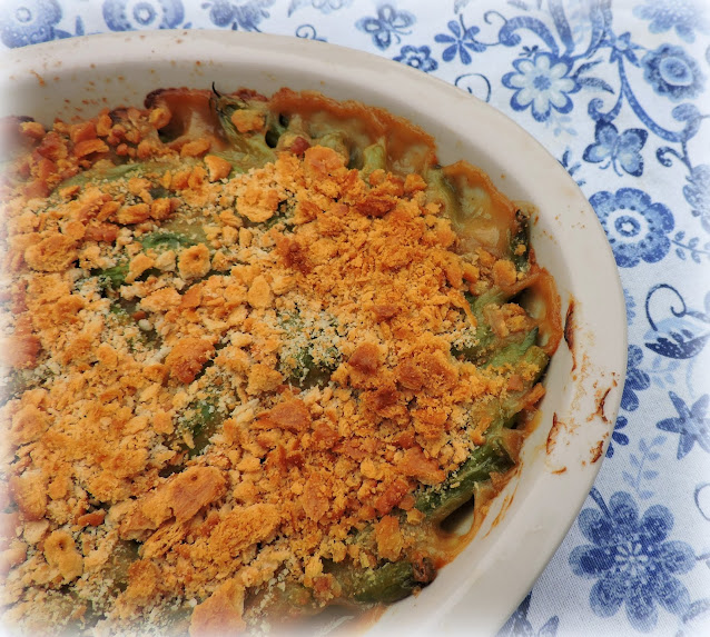 A Lighter Green Bean Casserole