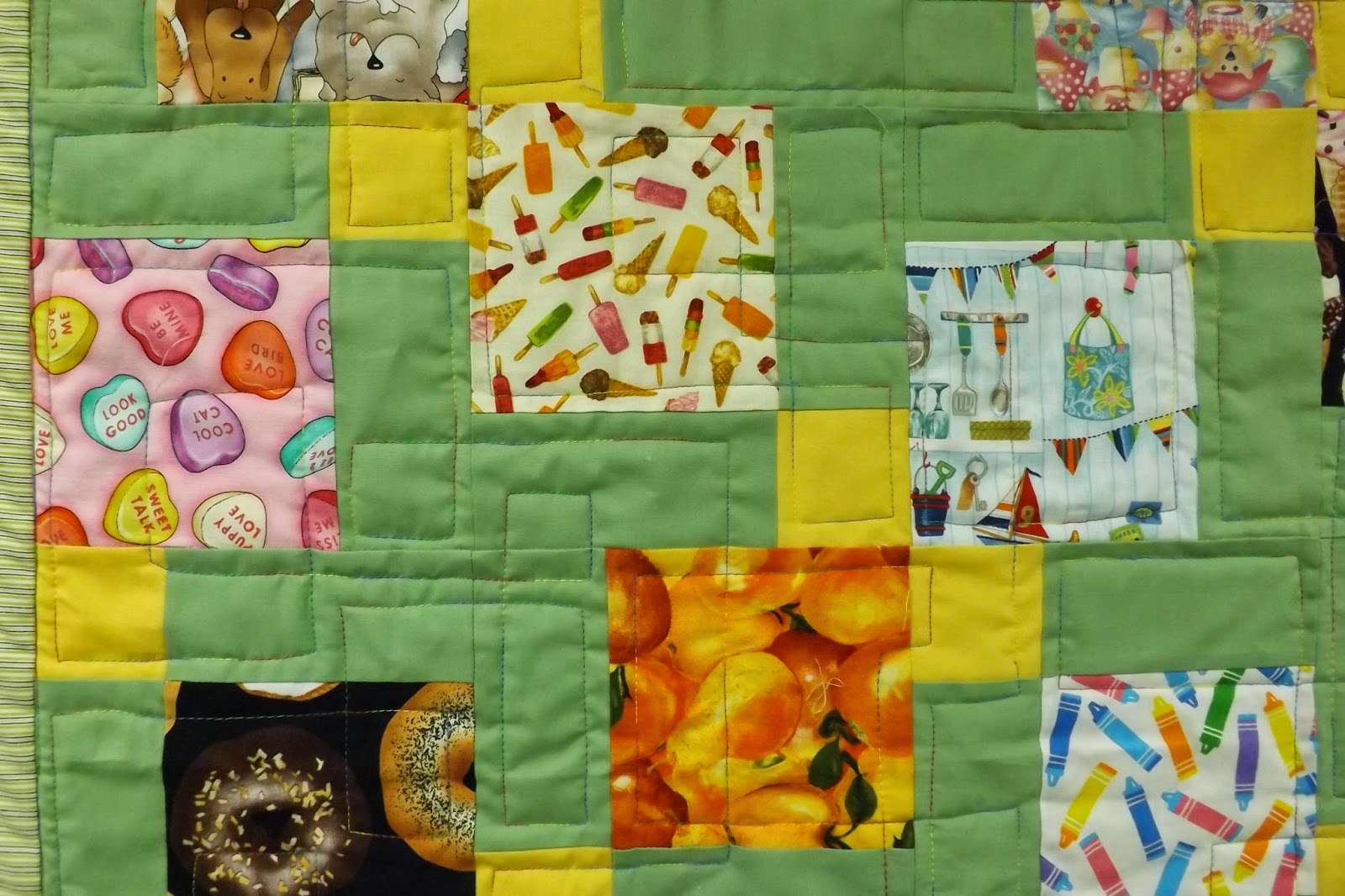 Treadle Quilts Hannah's Baby Quilt