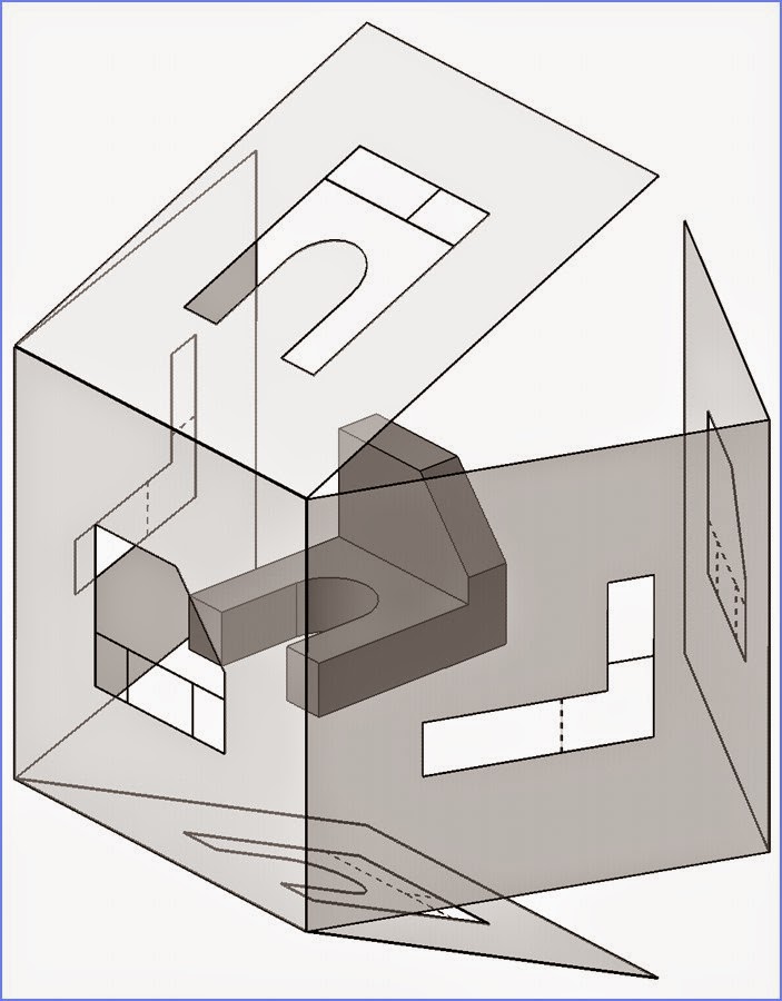 Drafting Teacher blog: Orthographic Projection