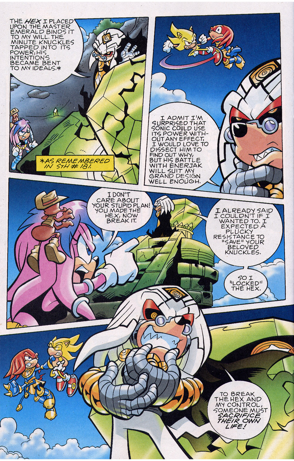 Read online Sonic The Hedgehog comic -  Issue #184 - 11