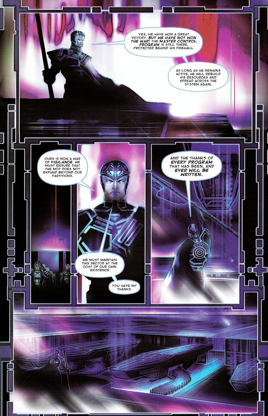 Read online TRON: Ghost in the Machine comic -  Issue #2 - 8