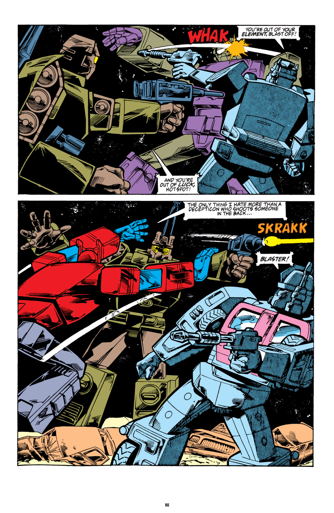 Read online The Transformers Classics comic -  Issue # TPB 3 - 167