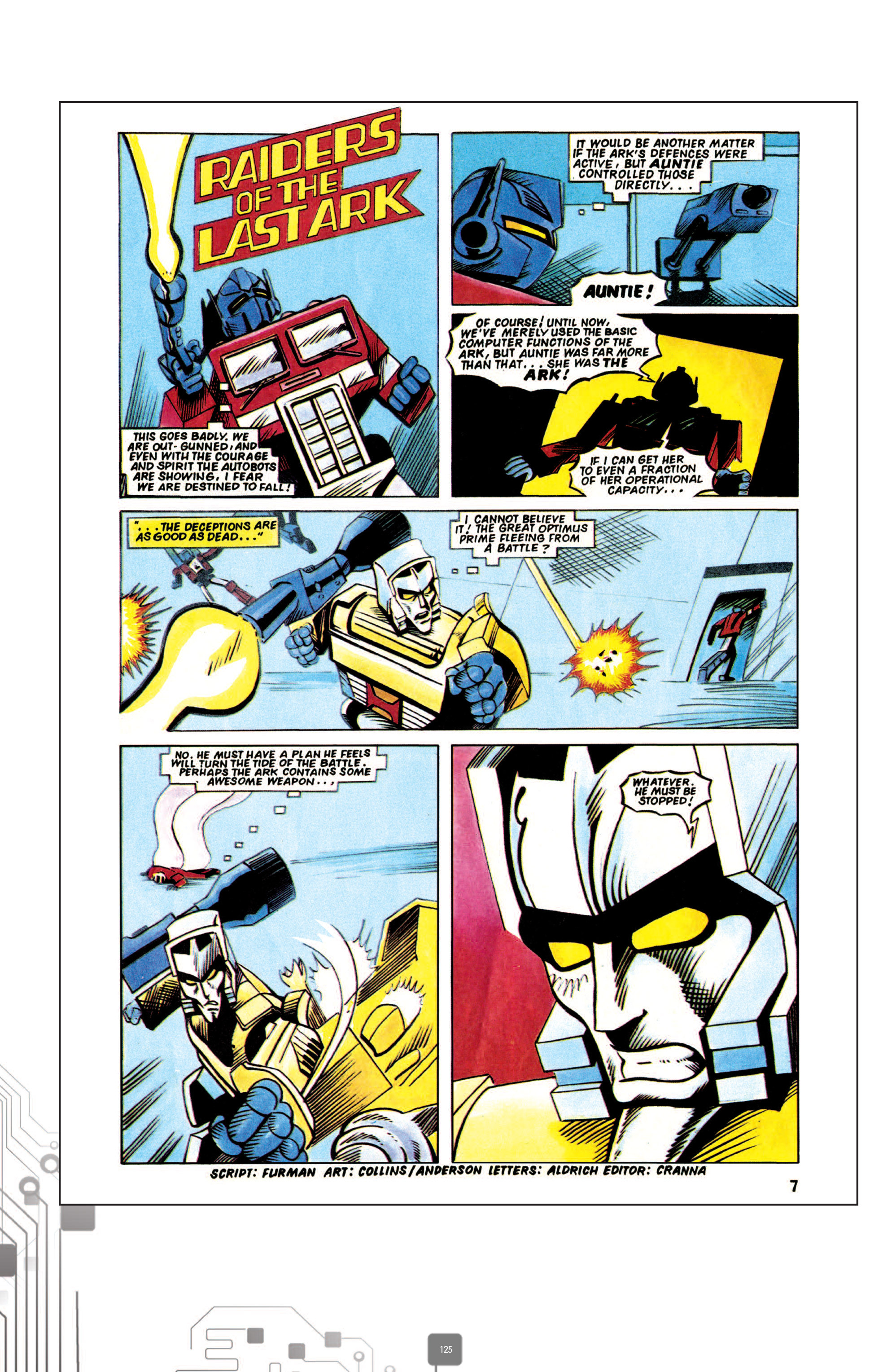 Read online The Transformers Classics UK comic -  Issue # TPB 1 - 126