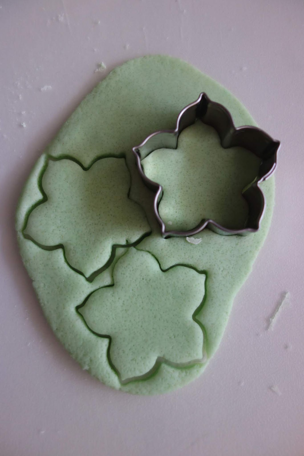 blah to TADA! Salt Dough Earrings