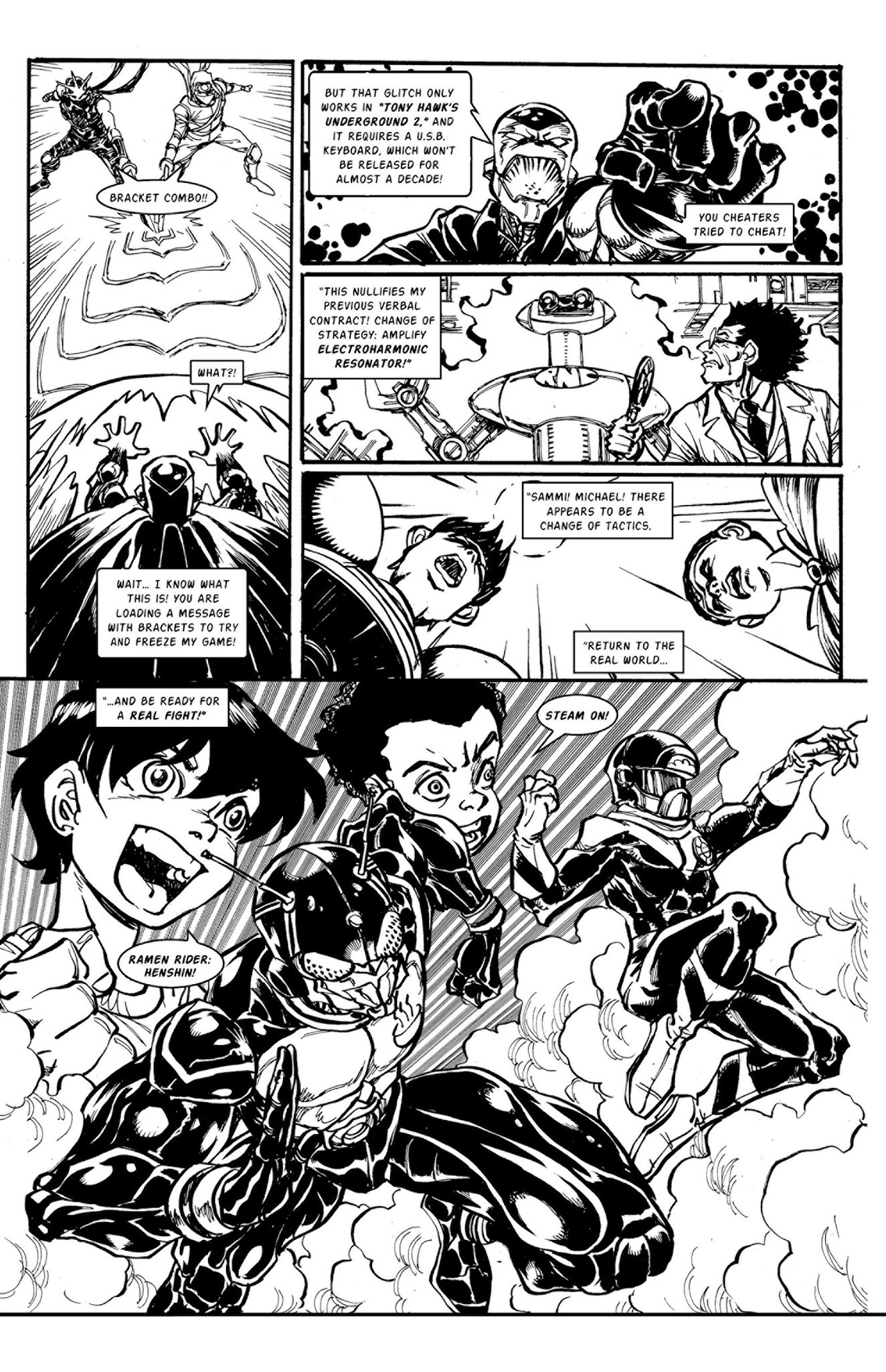Read online Super Ninja High School comic -  Issue # Full - 23