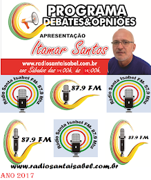 Itamar Santos na Rádio Santa Isabel