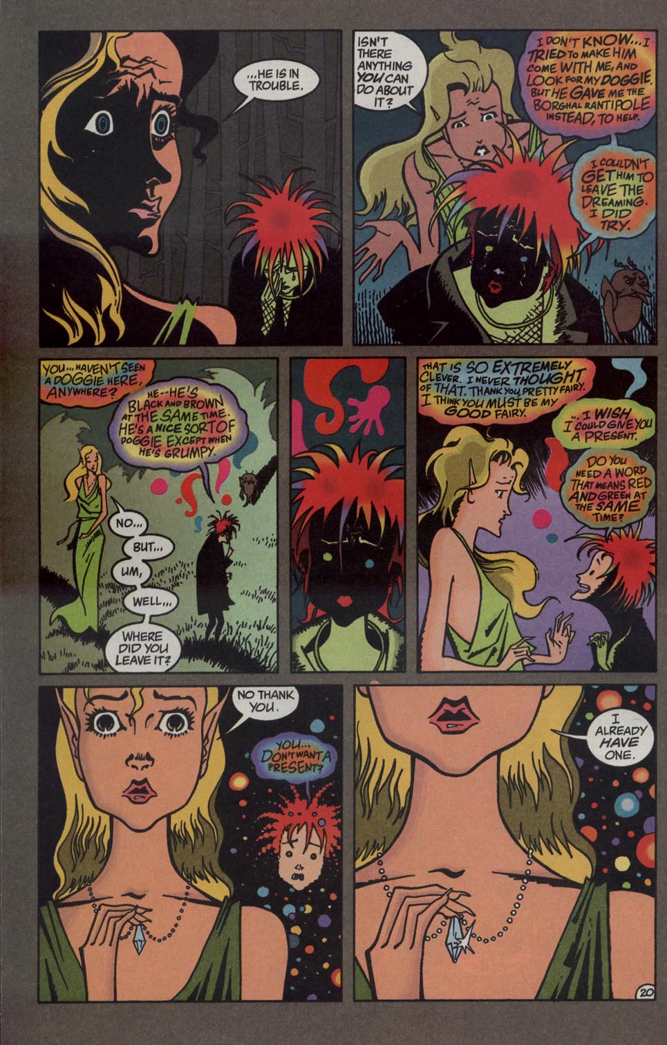 Read online The Sandman (1989) comic -  Issue #66 - 21