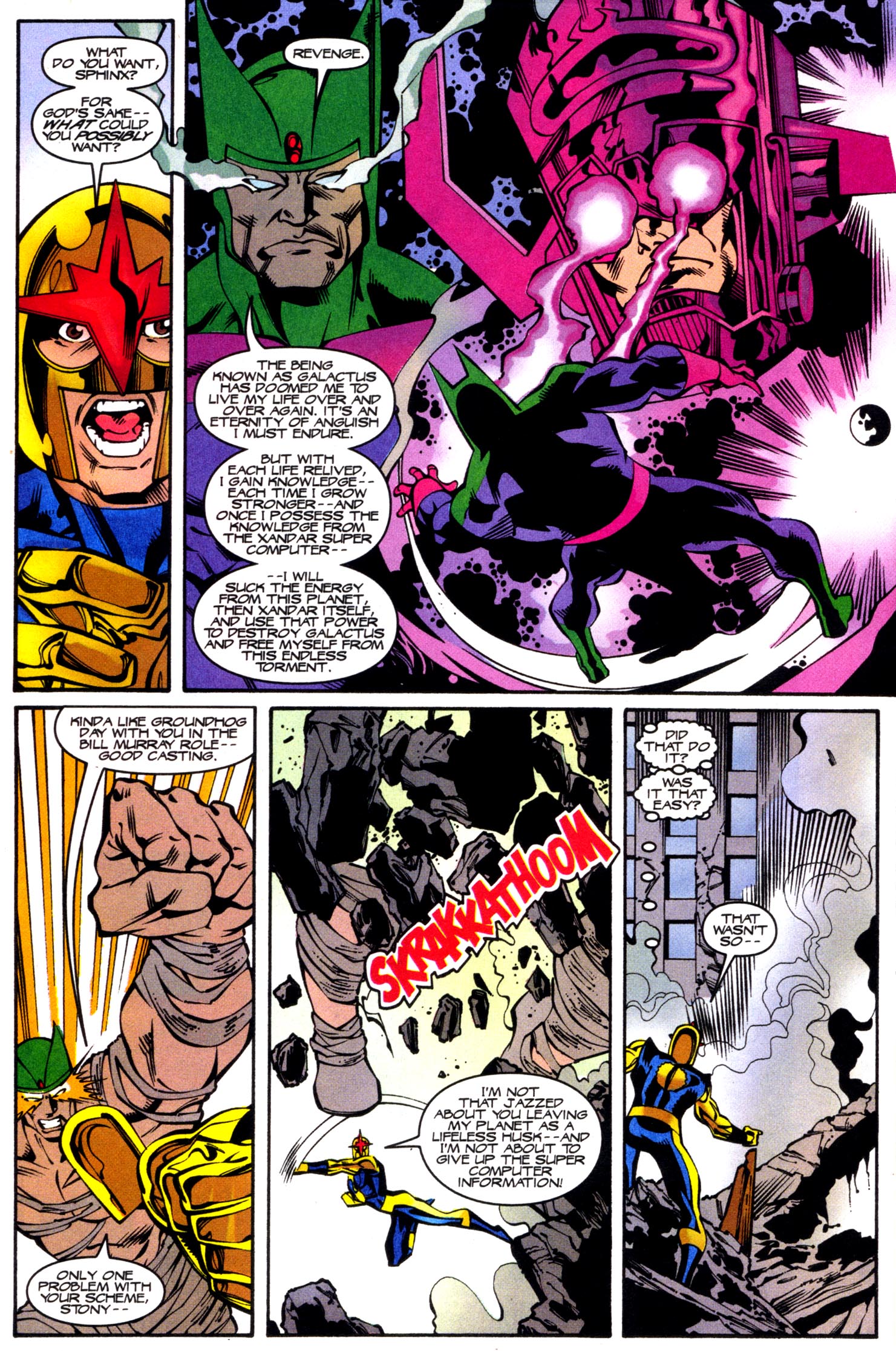 Read online Nova (1999) comic -  Issue #6 - 15