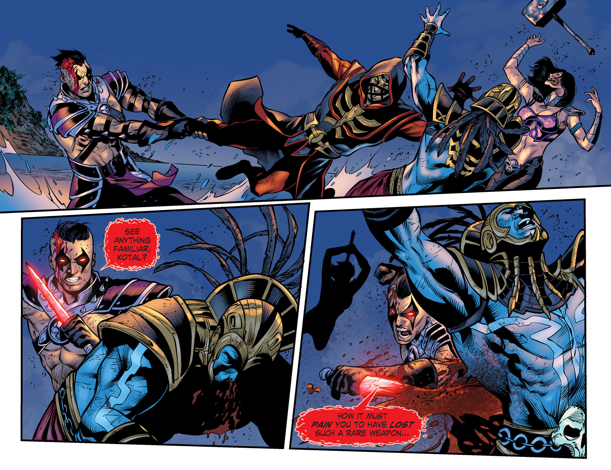 Read online Mortal Kombat X [I] comic -  Issue #27 - 12