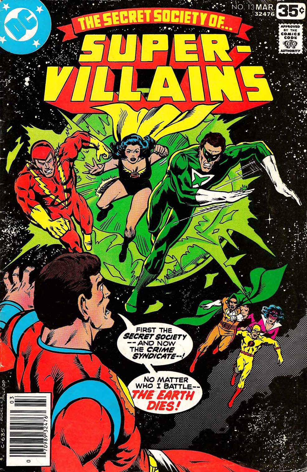 Read online Secret Society of Super-Villains comic -  Issue #13 - 1