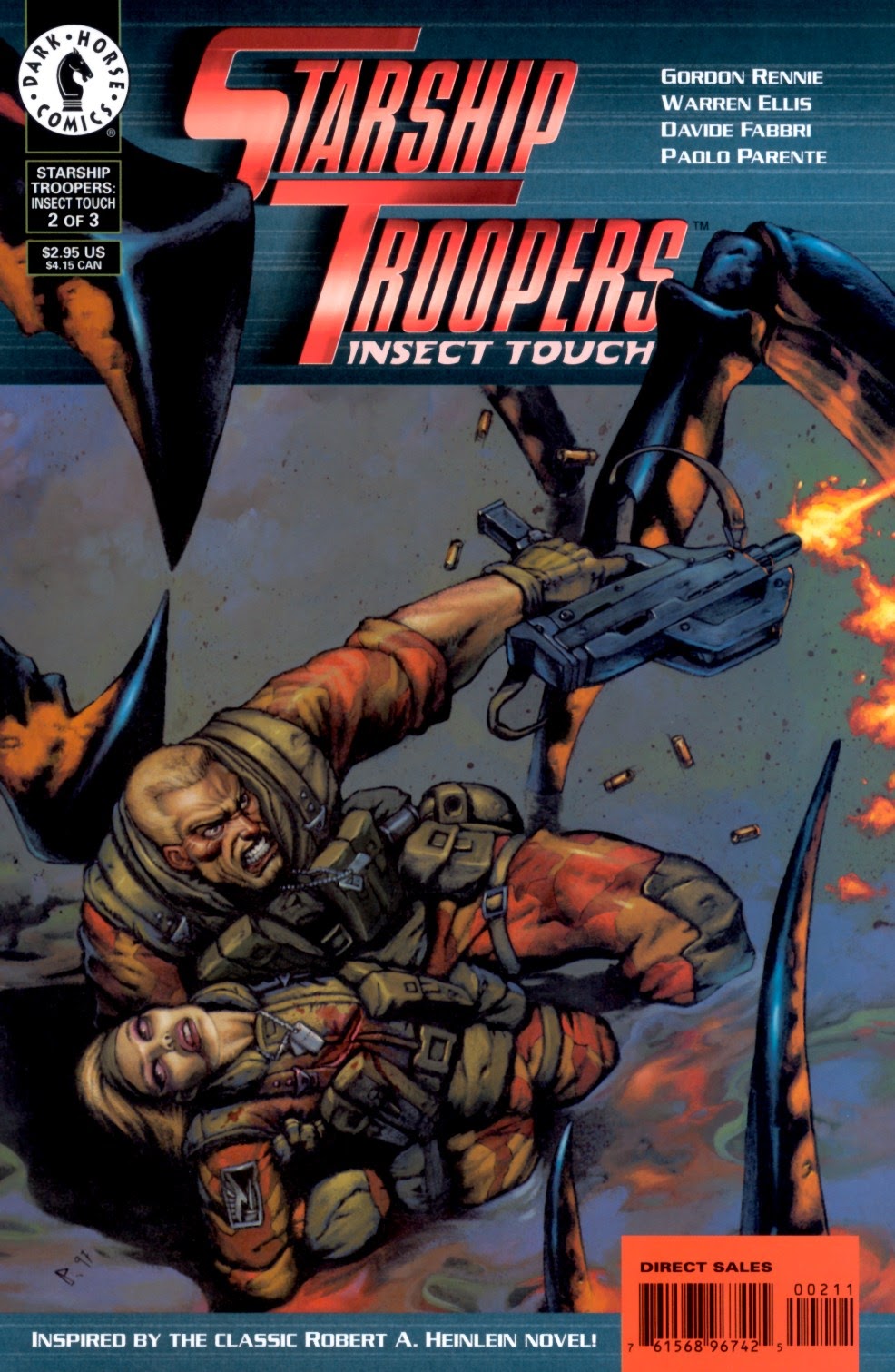 Read online Starship Troopers: Insect Touch comic -  Issue #2 - 1