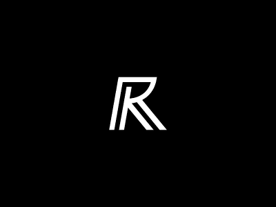 Letter R Minimal Concept Logo