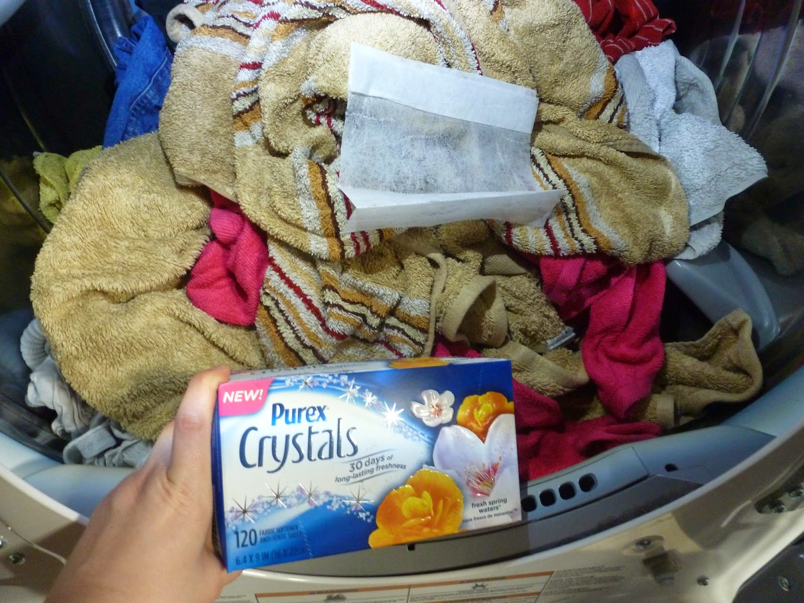 Purex Crystals Dryer Sheets