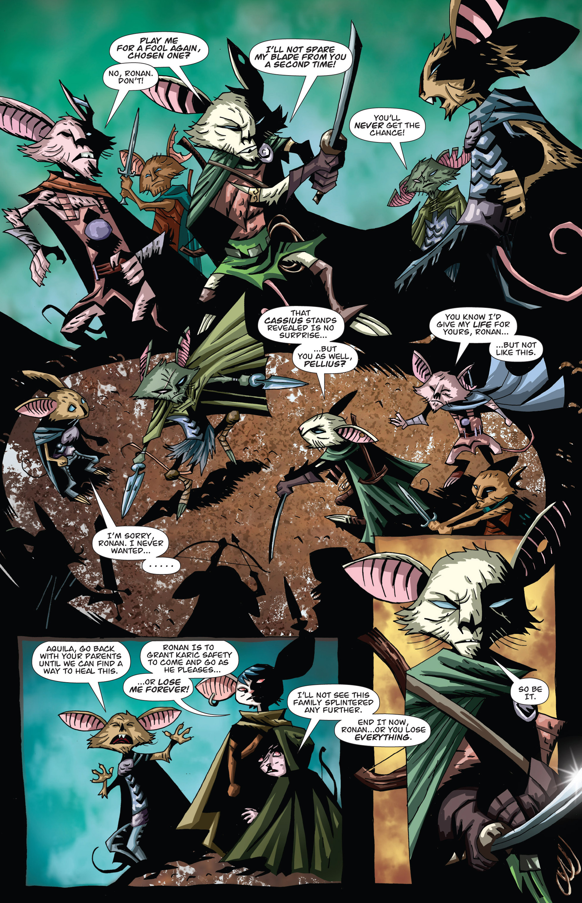 The Mice Templar Volume 4: Legend issue 1 - Page 14