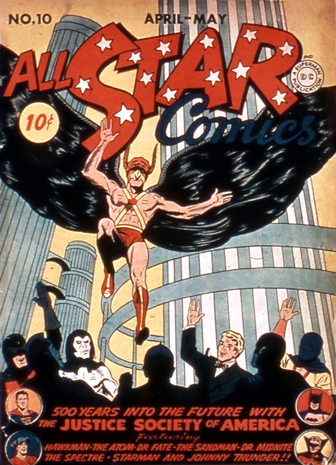 Read online All-Star Comics comic -  Issue #10 - 1