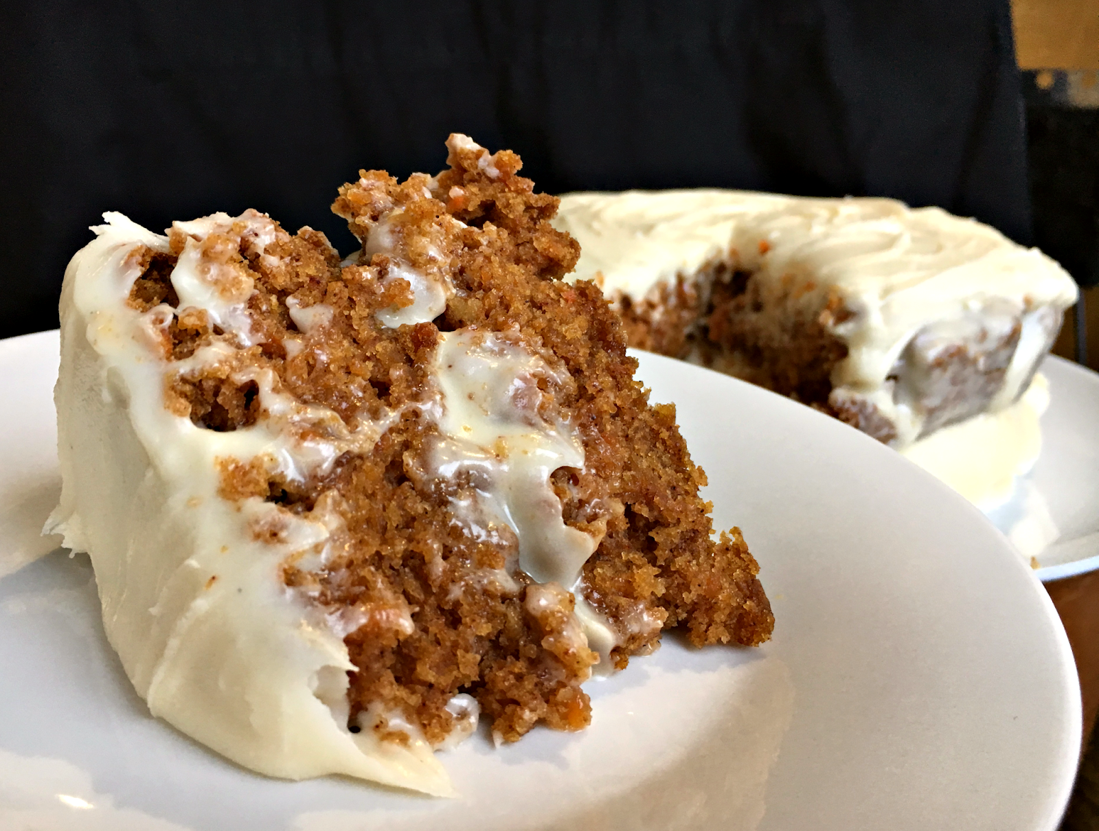 Vegan Carrot Cake with Cream Cheese Frosting Susiechef